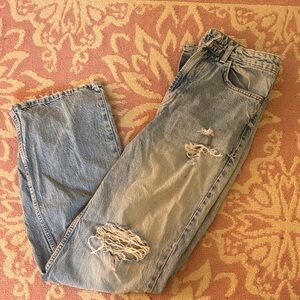 Ultra High Waist Wide Jeans